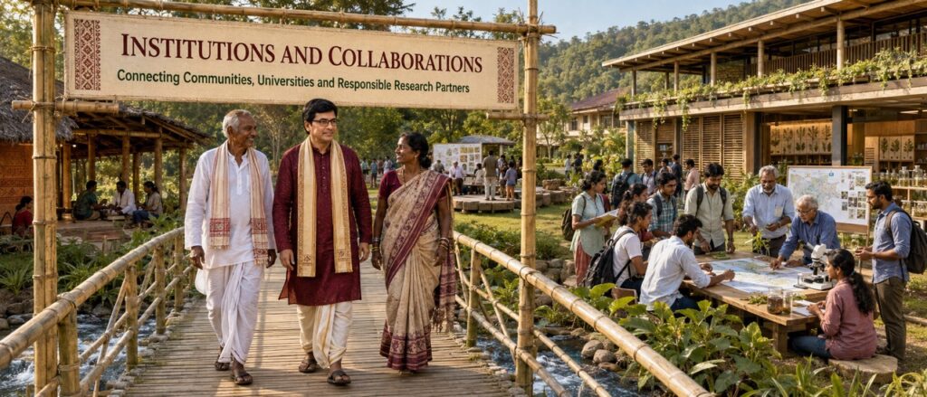 nstitutions and collaborations supporting research and documentation of Hodopathy in Jharkhand