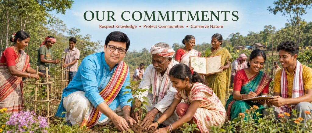 Our commitments to preserving Hodopathy and indigenous herbal knowledge of Jharkhand