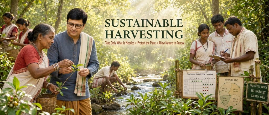 Sustainable harvesting of medicinal plants supporting Hodopathy and indigenous knowledge in Jharkhand with Rajeev Singh
